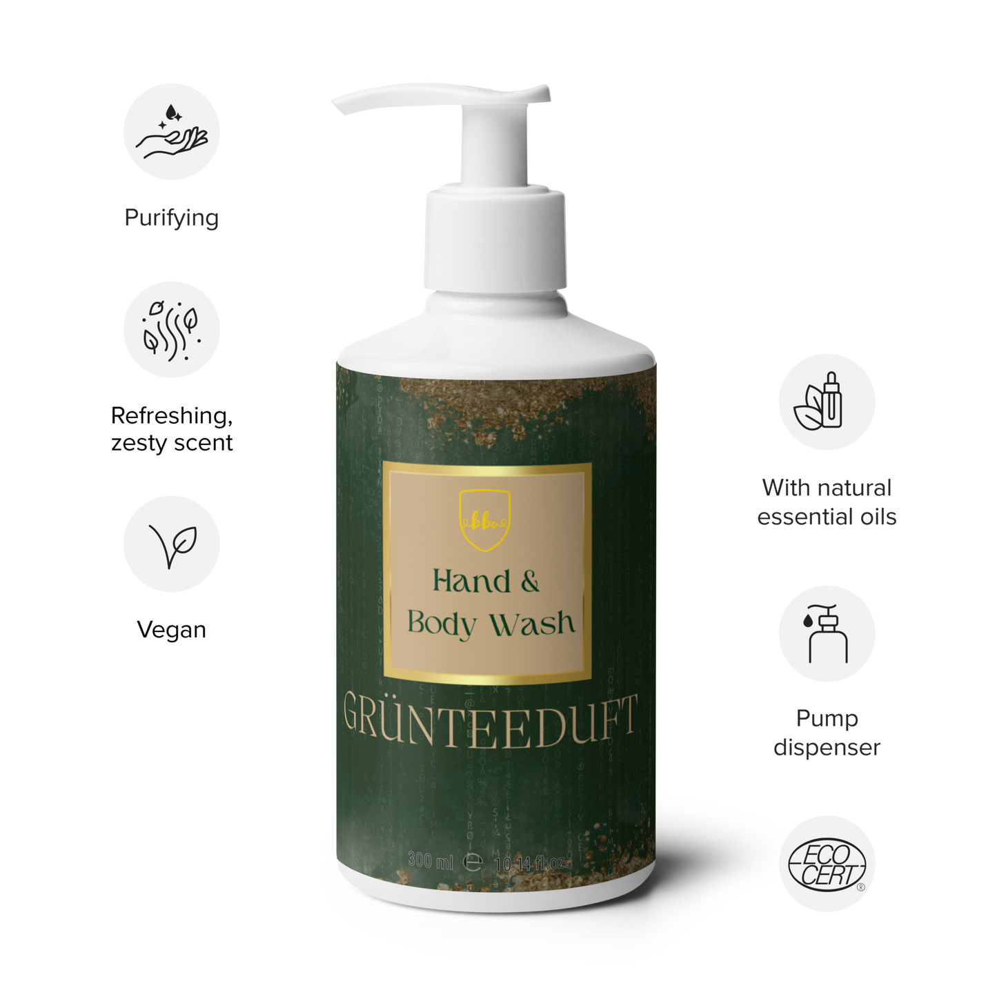 Erfrischendes & Luxuriöses BEST BODY CODE Hand & Body Wash