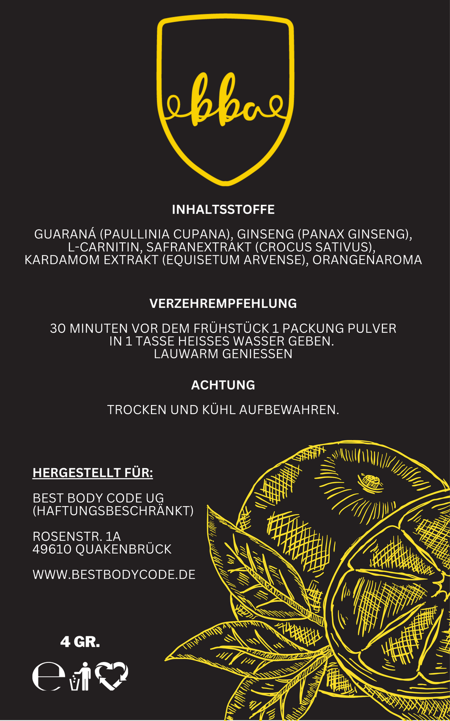 BEST BODY TEA – All-in-One (30-Tage-Packung)